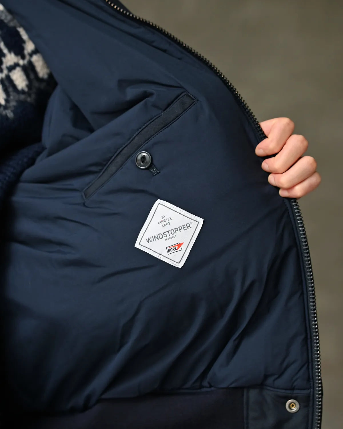 NONNATIVE / AVIATOR PUFF BLOUSON POLY TWILL WITH WINDSTOPPER (NN-JU4903)