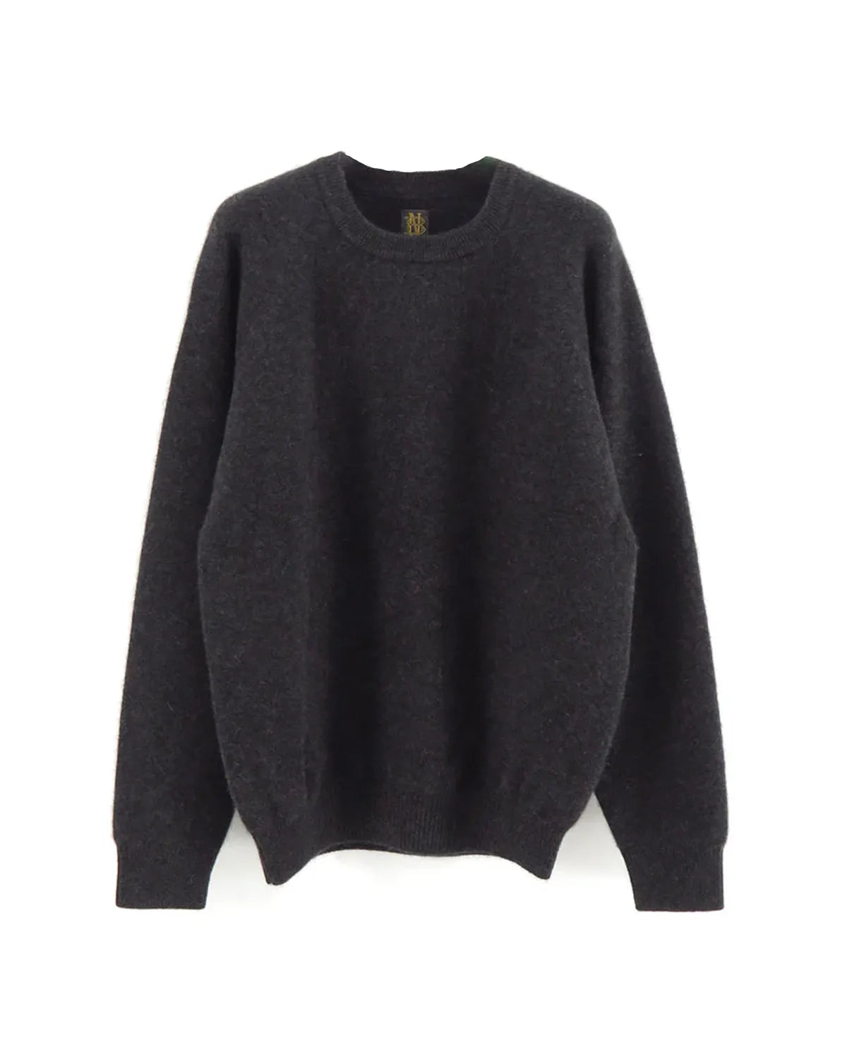 BATONER / CASHMERE FOX TENJIKU RAGRAN CREW NECK (BN-25FM-056)