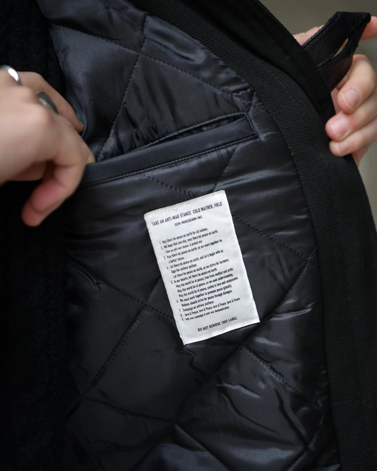 MINEDENIM / Mouton Collar Duck Military Haif CT (2511-9004)