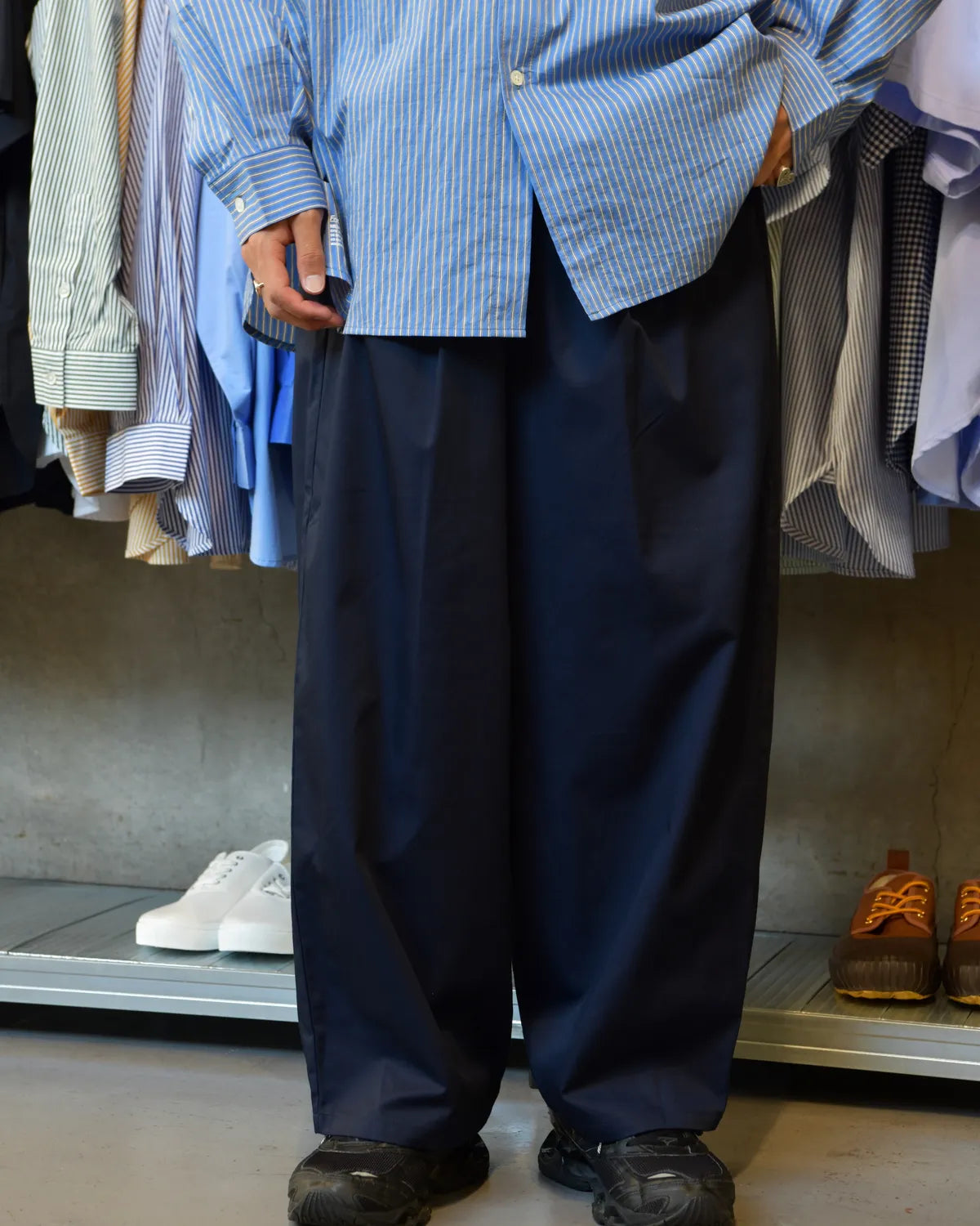 FreshService / CORPORATE WIDE EASY PANTS (FSC262-40014B)