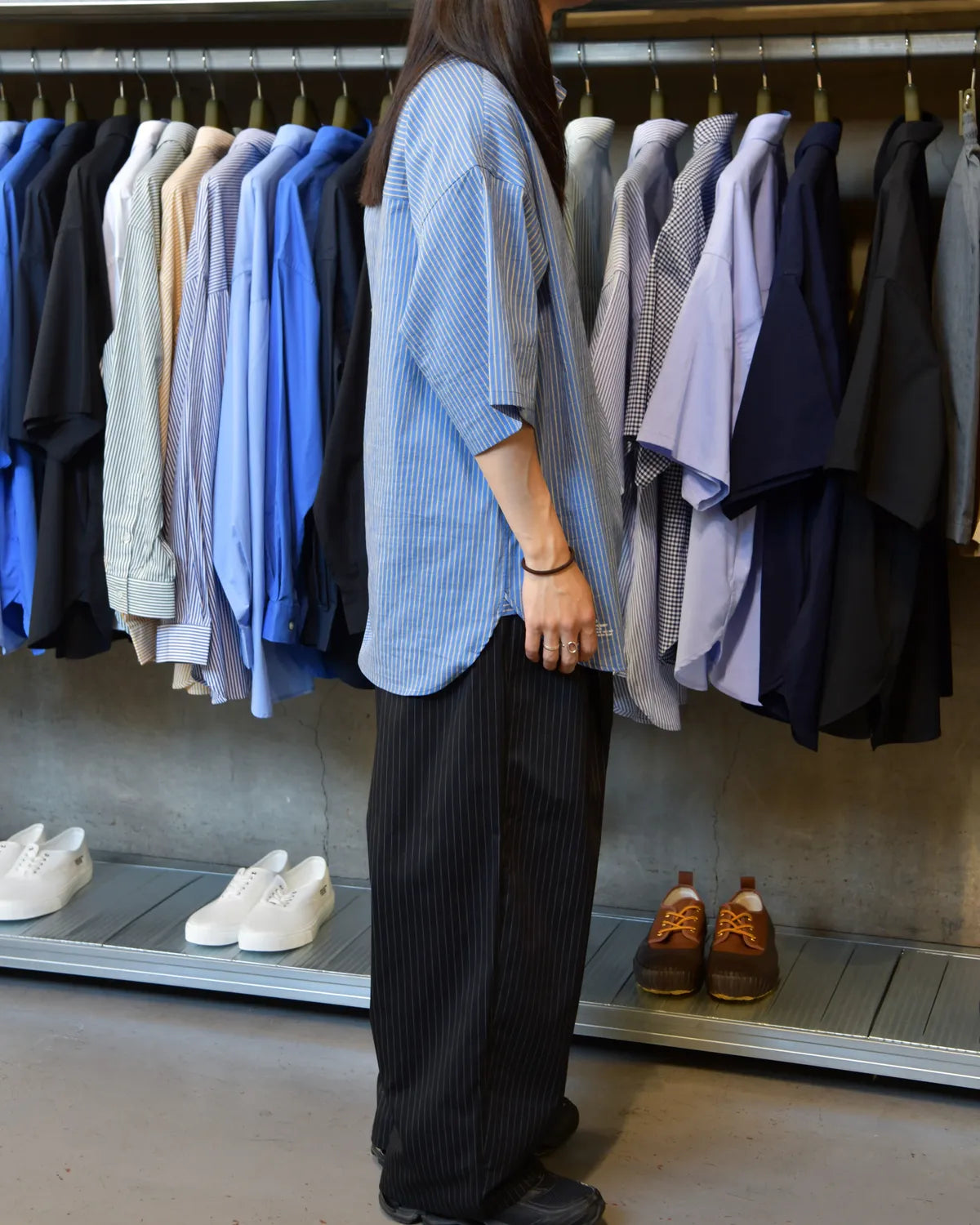 FreshService / HRAFTeX® S/S STRIPE SHIRT (FSC262-50008)