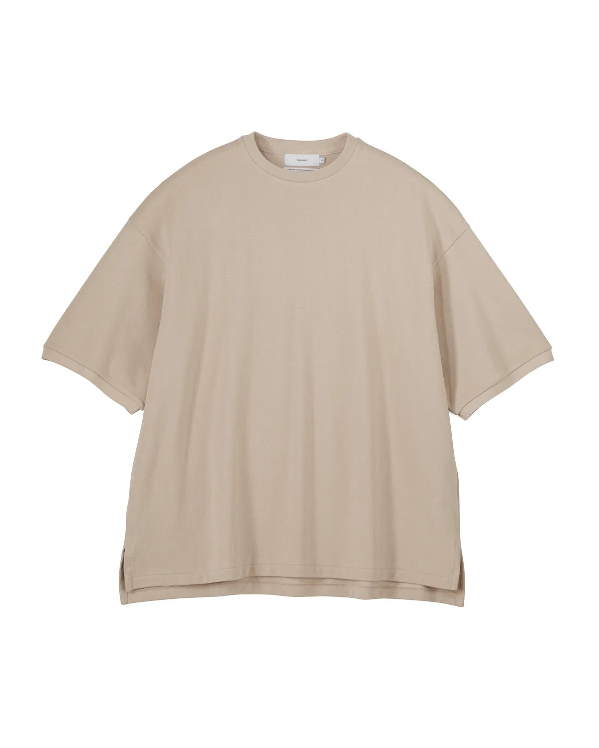 Graphpaper / Cotton Pique Jersey Crew Neck Tee (GM251-70058)