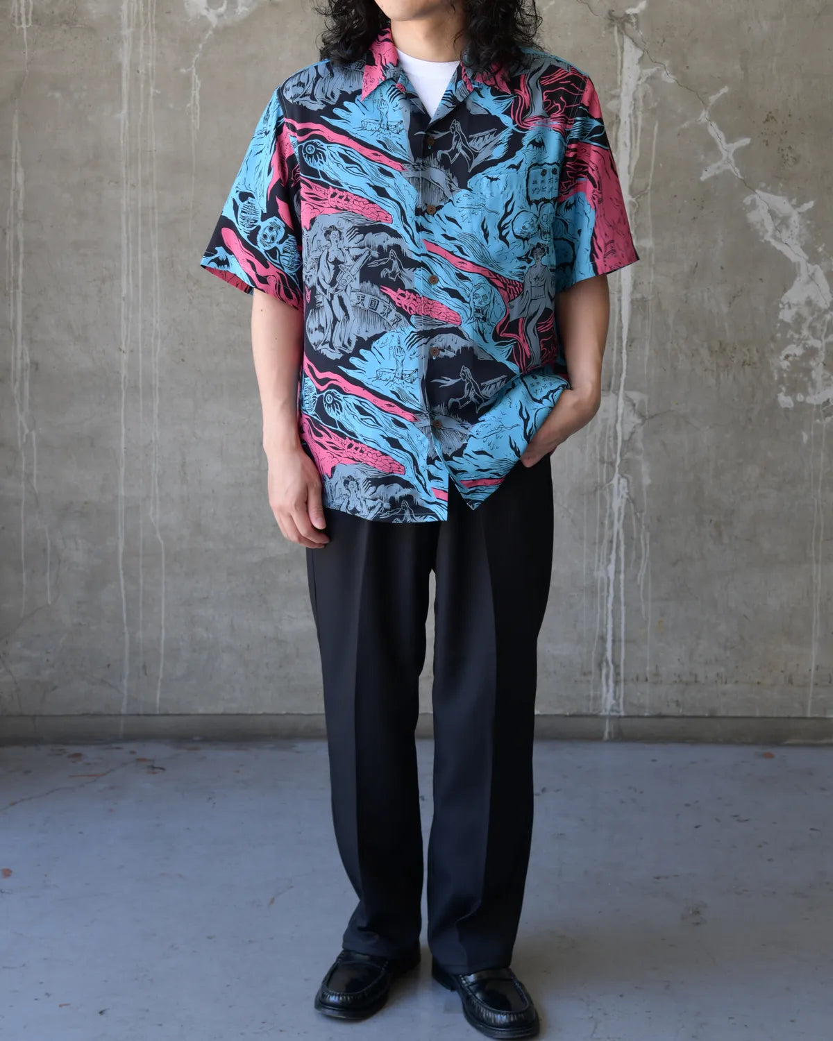 WACKO MARIA / HAWAIIAN SHIRT S/S -TYPE-1- (26SS-WMS-HI01)
