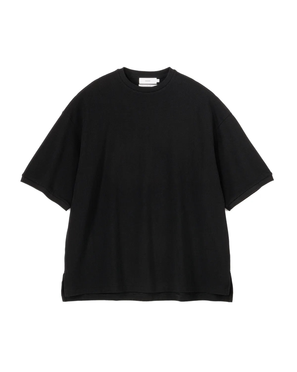 Graphpaper / Cotton Pique Jersey Crew Neck Tee (GM251-70058)