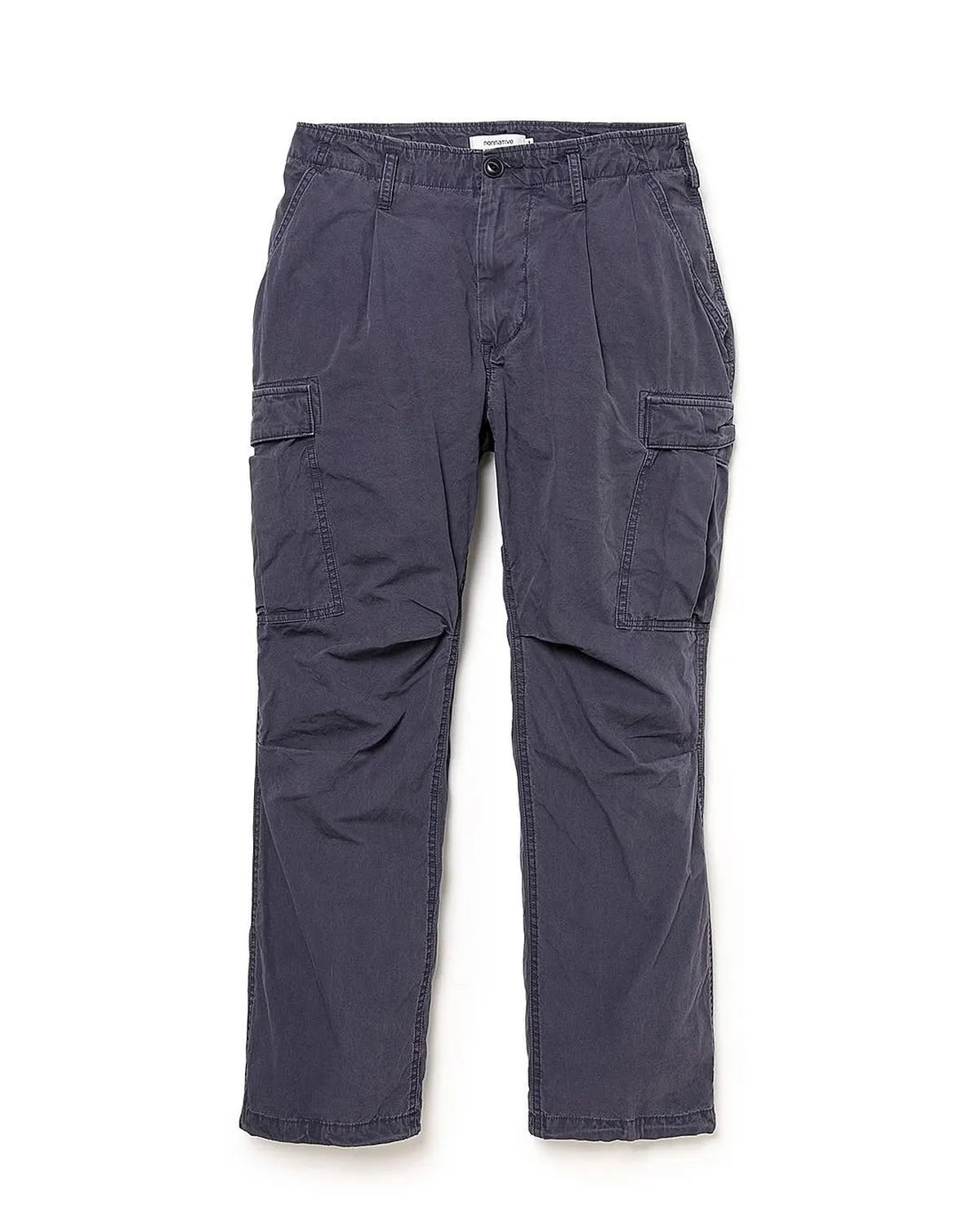 NONNATIVE / TROOPER 6P TROUSERS COTTON TYPEWRITER SULFUR DYE (NN-P4620)