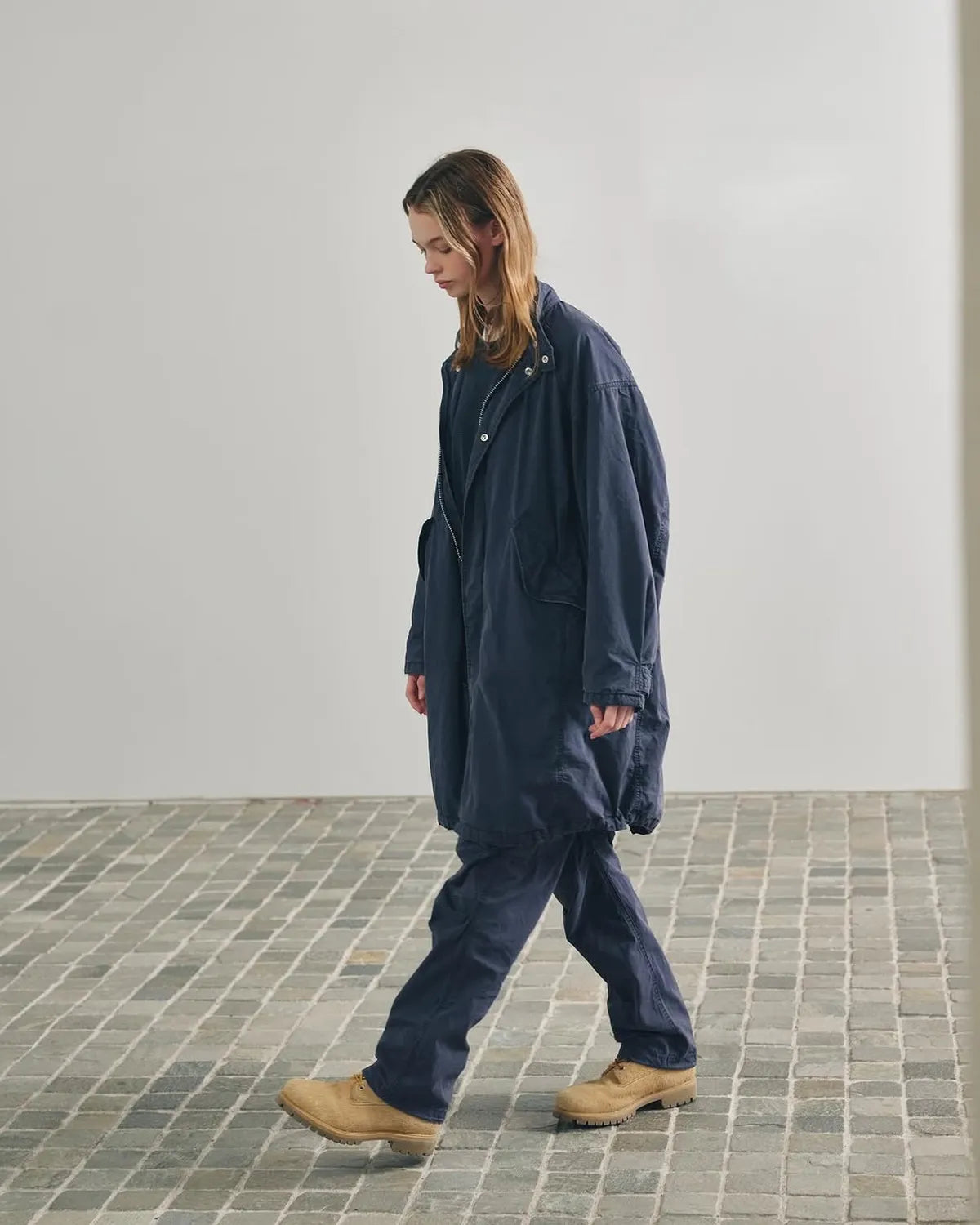 NONNATIVE / TROOPER 6P TROUSERS COTTON TYPEWRITER SULFUR DYE (NN-P4620)