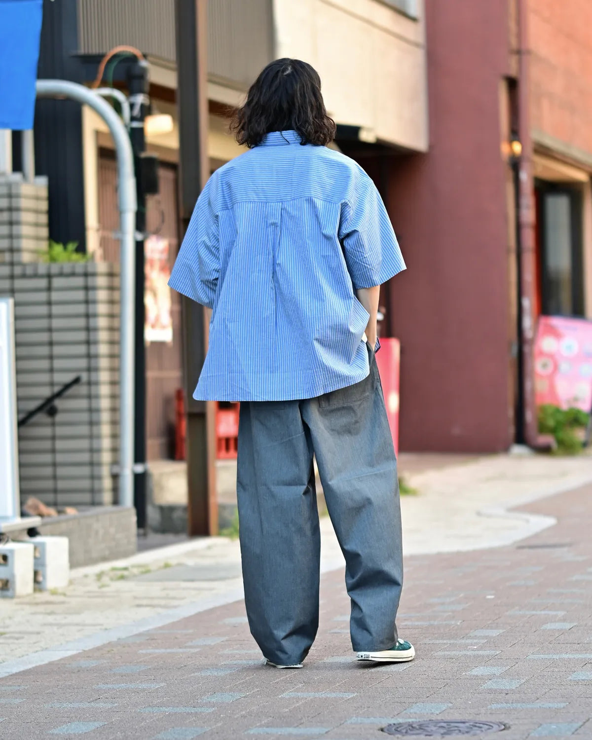 FreshService / HRAFTeX® S/S STRIPE SHIRT (FSC262-50008)