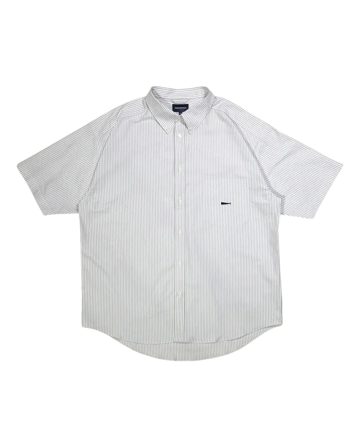 DESCENDANT / KENNEDY'S OXFORD SS STRIPE SHIRT (251CPDS-SHM06)