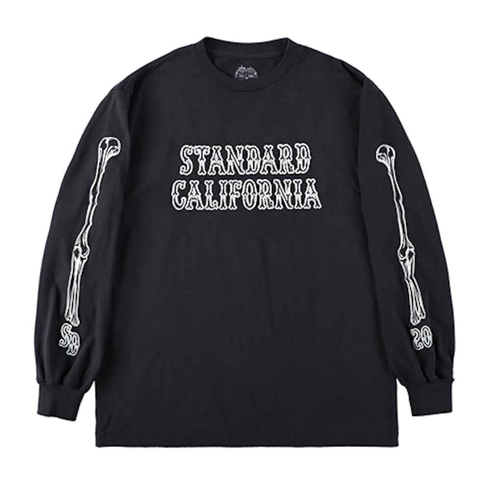 STANDARD CALIFORNIA / AH × SD Bones Logo Long Sleeve T