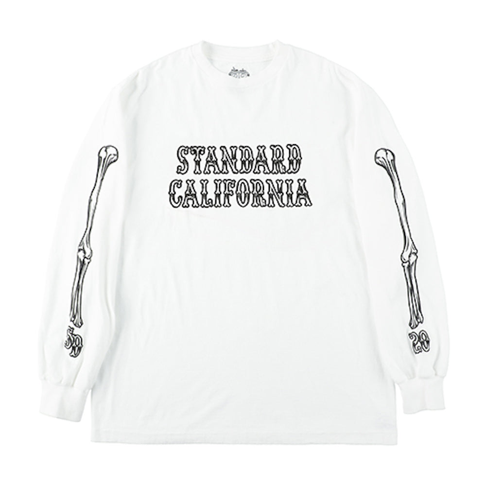 STANDARD CALIFORNIA / AH × SD Bones Logo Long Sleeve T