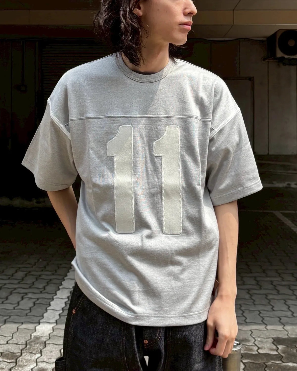 refomed / “11” FOOTBALL TEE (RECU-036)