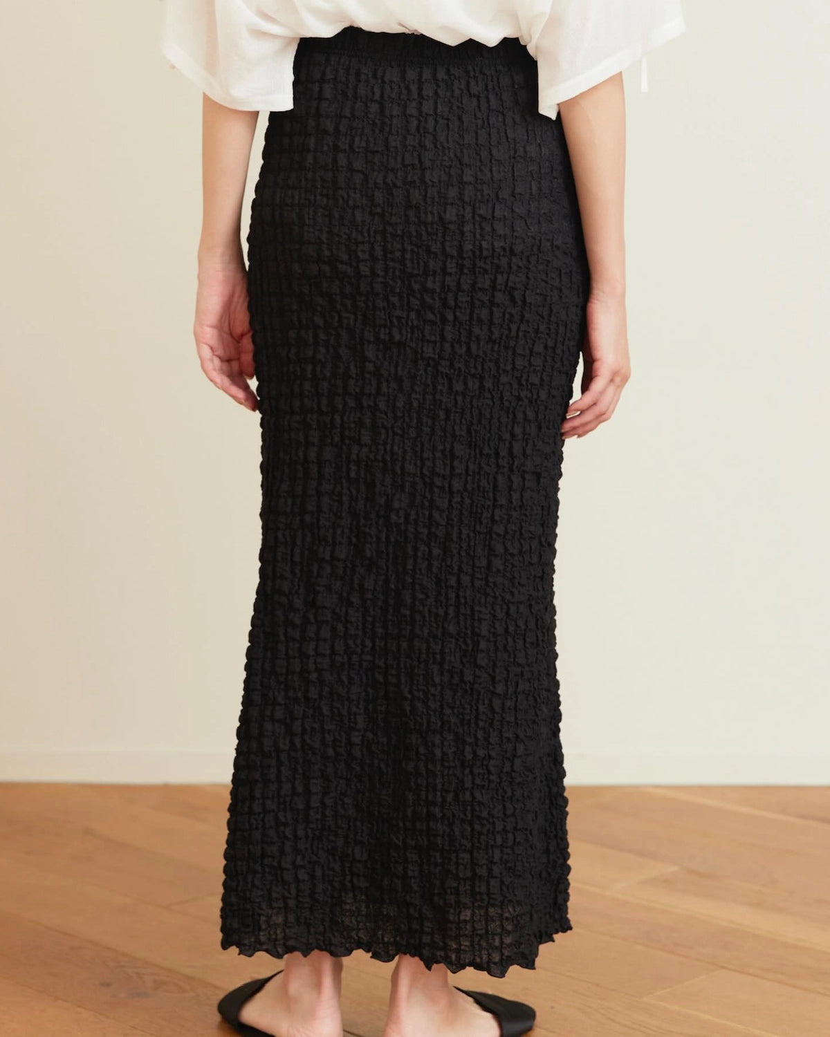 PHEENY / Shrink Frill Skirt (PS26-CS22)