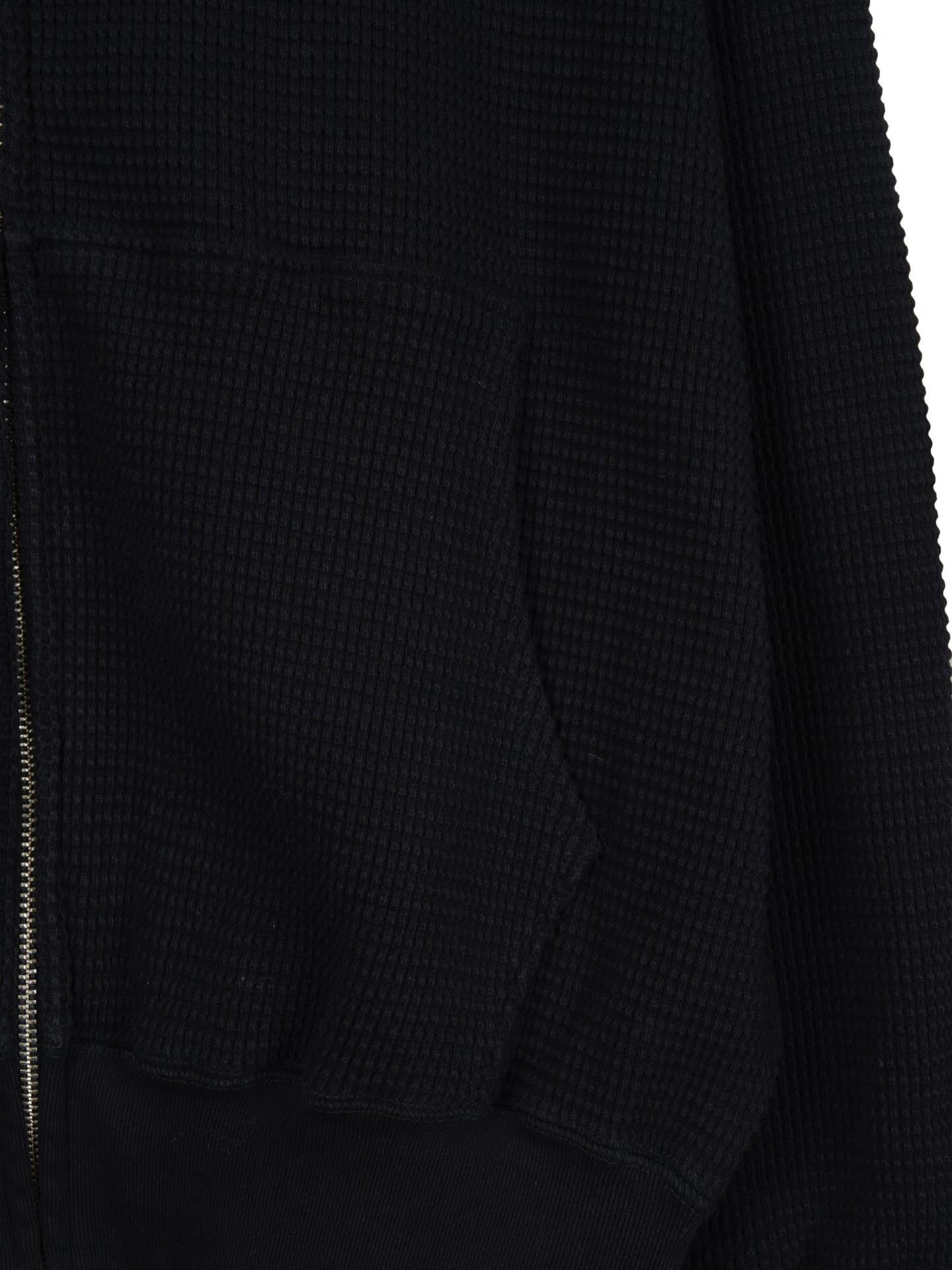 MASSES / WAFFLE SWEAT HOODED ZIP (1261023023)