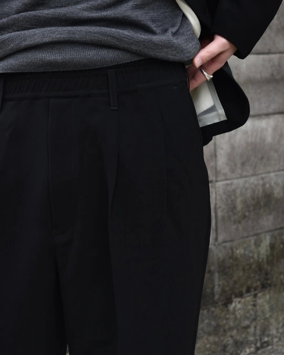 N.HOOLYWOOD COMPILE / WIDE TAPERED PANTS (PT07-095)
