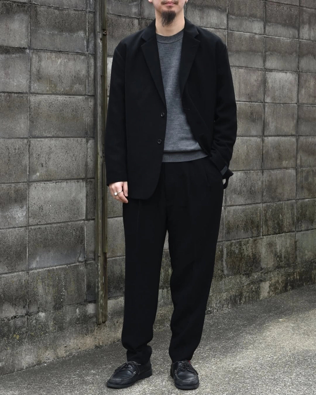 N.HOOLYWOOD COMPILE / WIDE TAPERED PANTS (PT07-095)