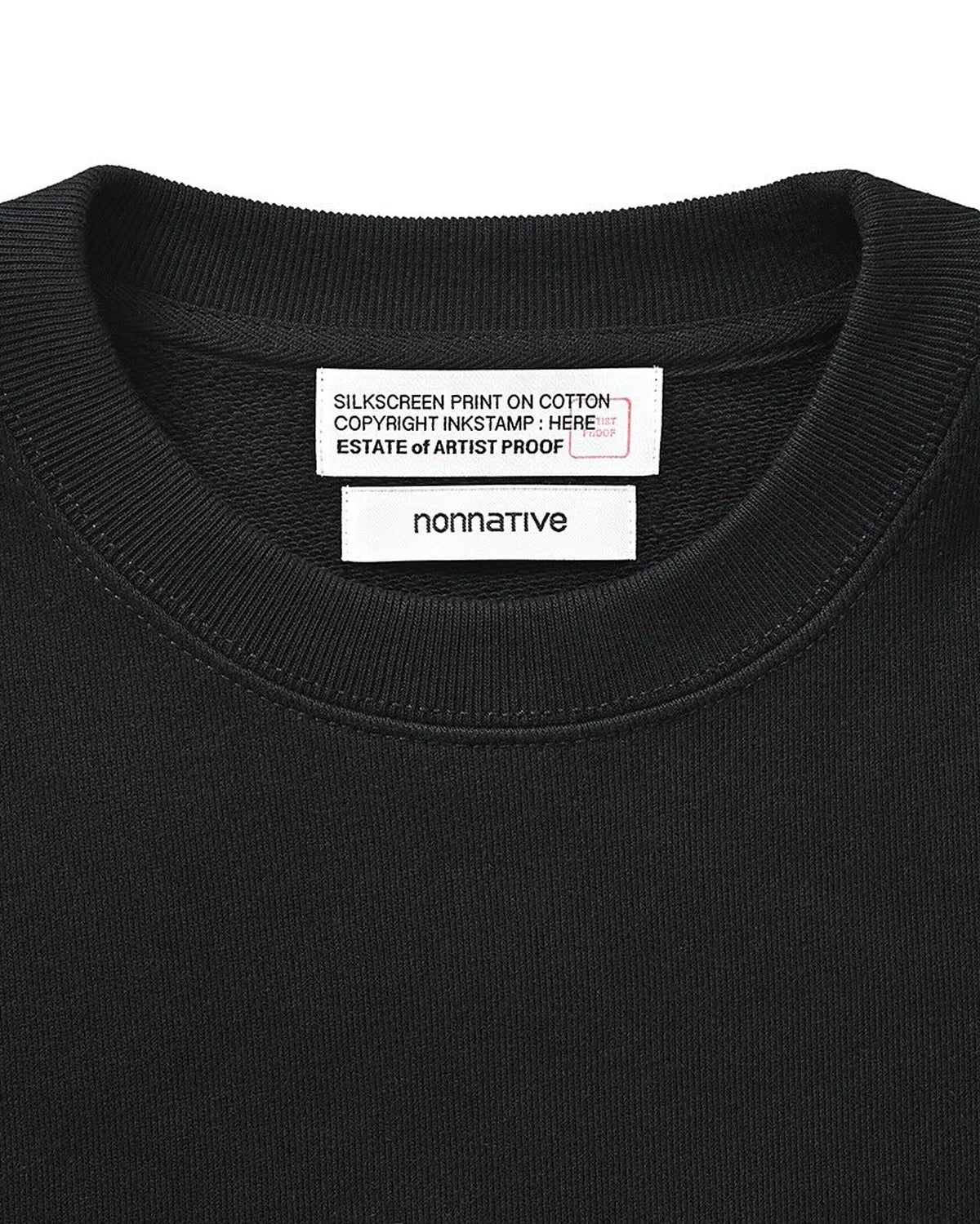 ARTIST PROOF®︎ × FRGMT × nonnative / Native Melody SWEAT SHIRT LS (ATPF-031SLS)