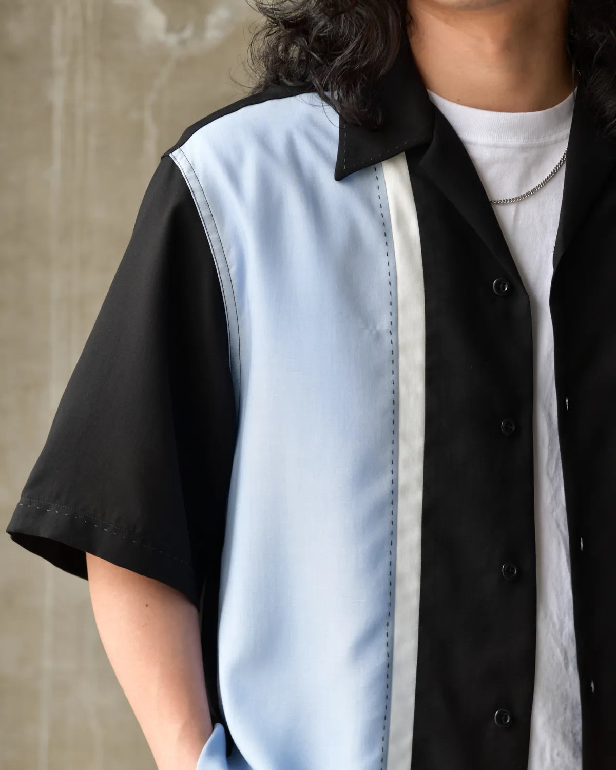 WACKO MARIA / SWITCHING SHIRT S/S -TYPE-1- (26SS-WMS-OC02)