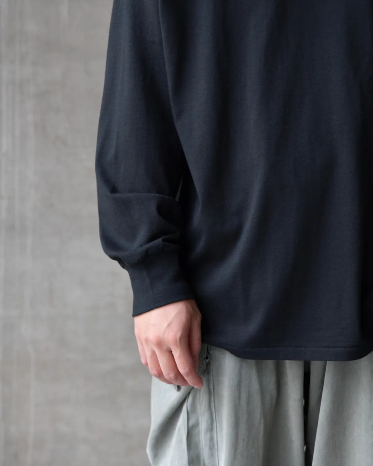 A.PRESSE / Cashmere Blend L/S T-Shirt (26AAP-05-02)