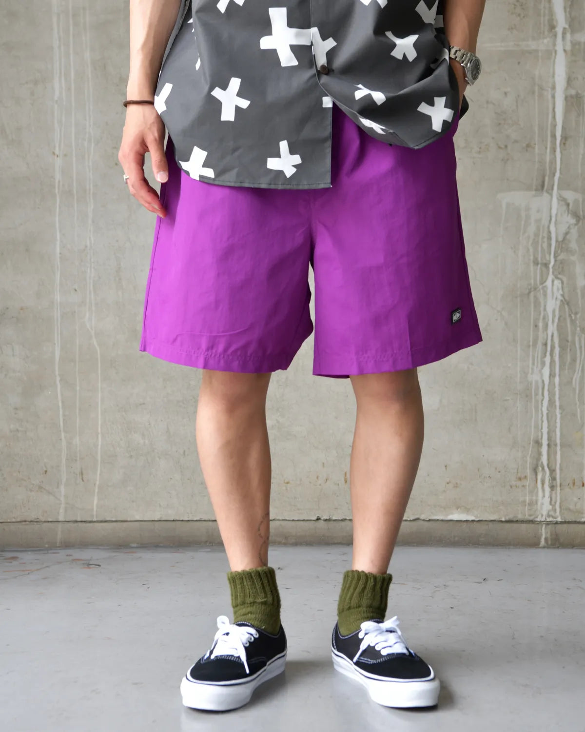 CHALLENGER / NYLON BASIC SHORTS (CLG-PT 026-010)