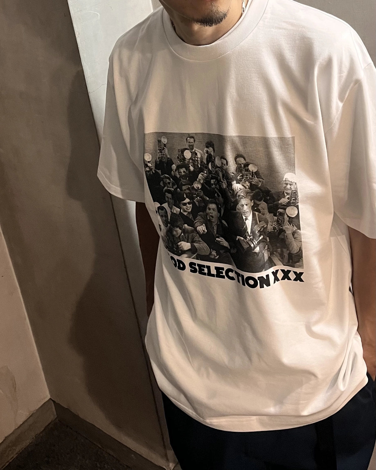 GOD SELECTION XXX / Paparazzi Logo Photo Tee (GX-S26-ST-17)