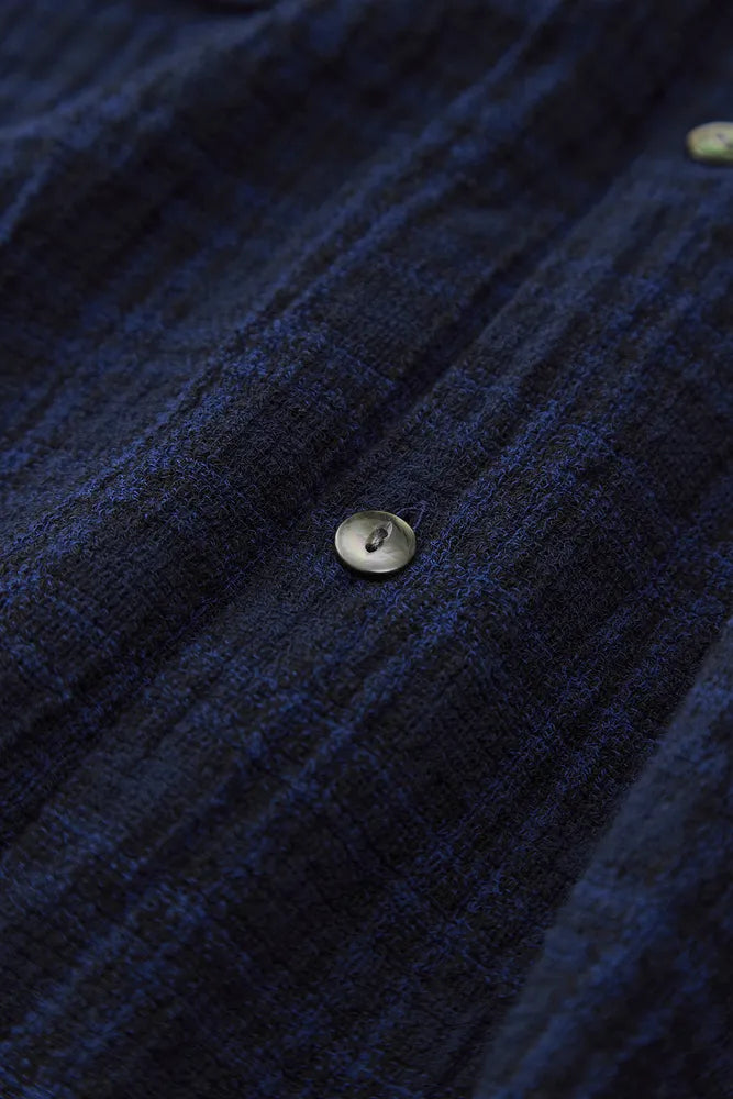 Caledoor / Panama Cloth Check Utility Shirt (6041-1103)