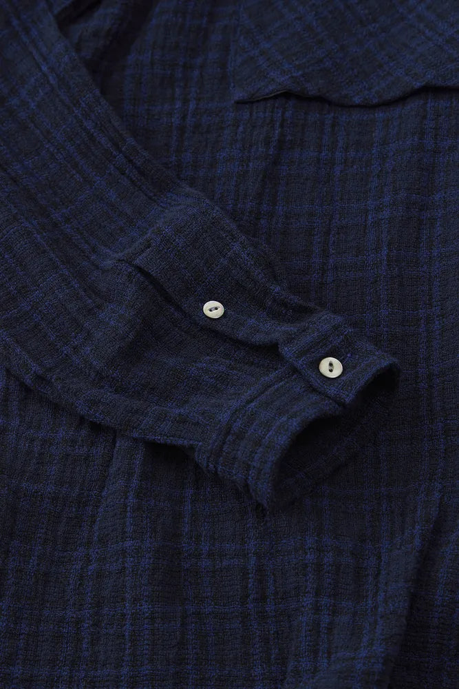 Caledoor / Panama Cloth Check Utility Shirt (6041-1103)