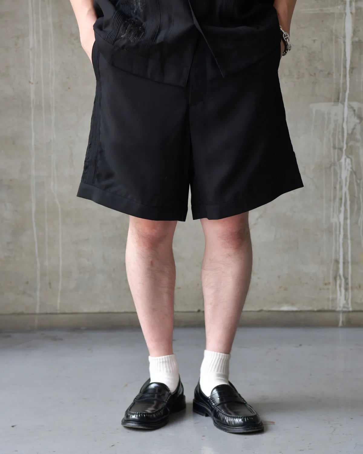 WACKO MARIA × DEATH ROW RECORDS / CUBA SHORTS (DEATHROW-WM-PT01)