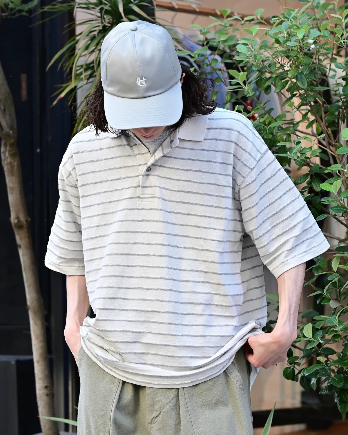 THE NORTH FACE PURPLE LABEL / Garment Dyed Jacquard Field Polo (N26SH040)