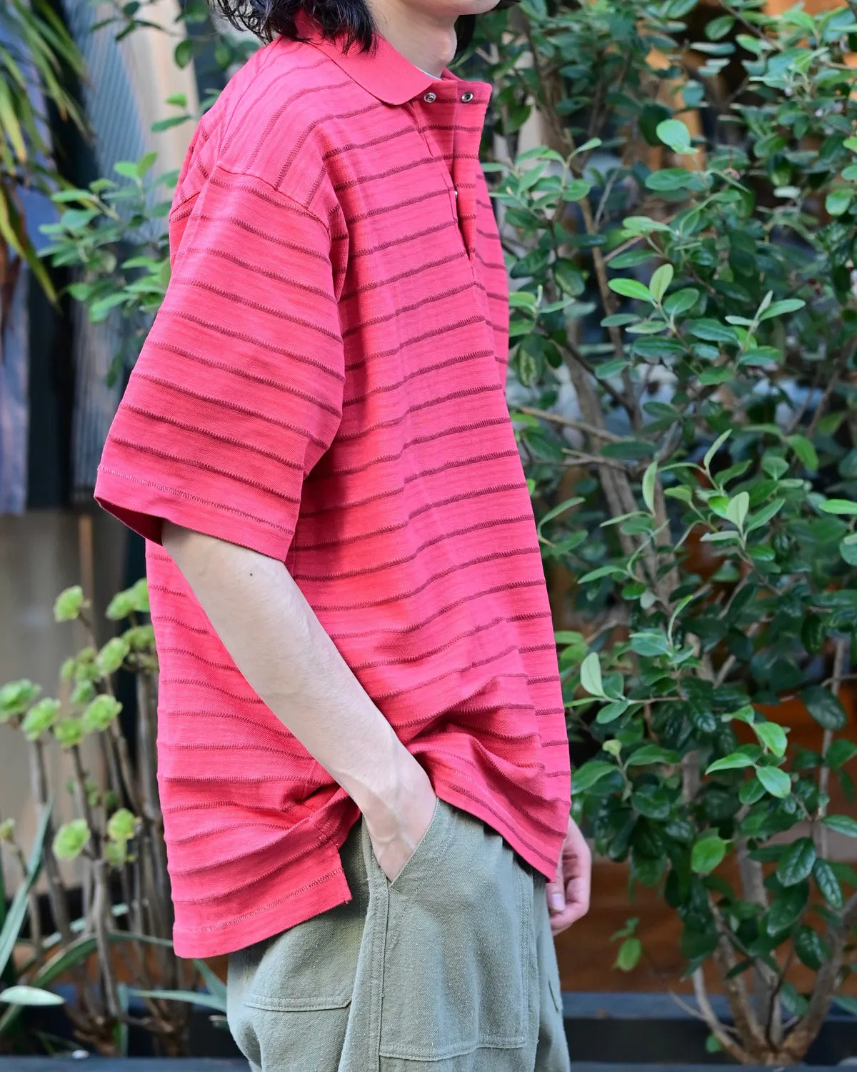THE NORTH FACE PURPLE LABEL / Garment Dyed Jacquard Field Polo (N26SH040)