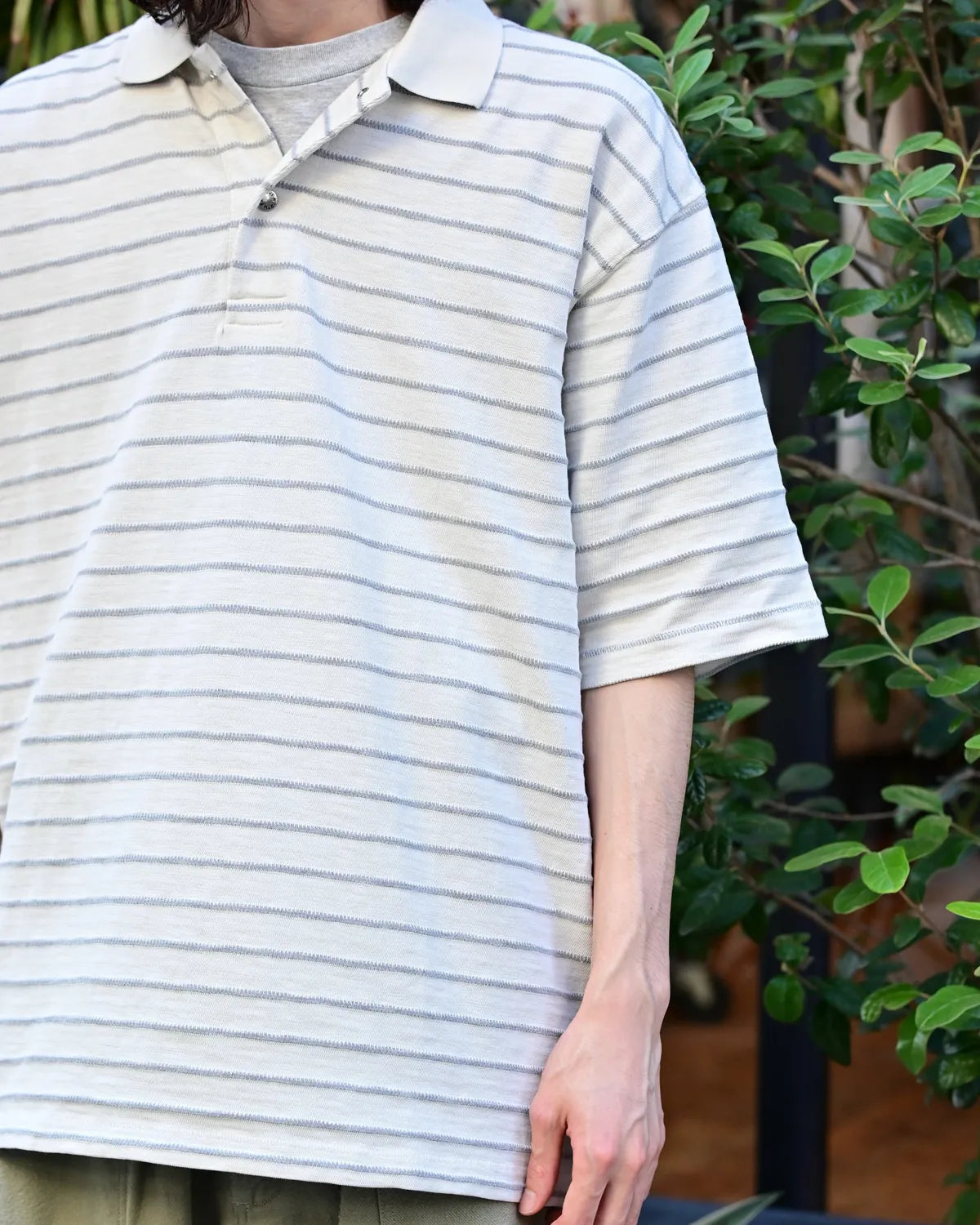 THE NORTH FACE PURPLE LABEL / Garment Dyed Jacquard Field Polo (N26SH040)