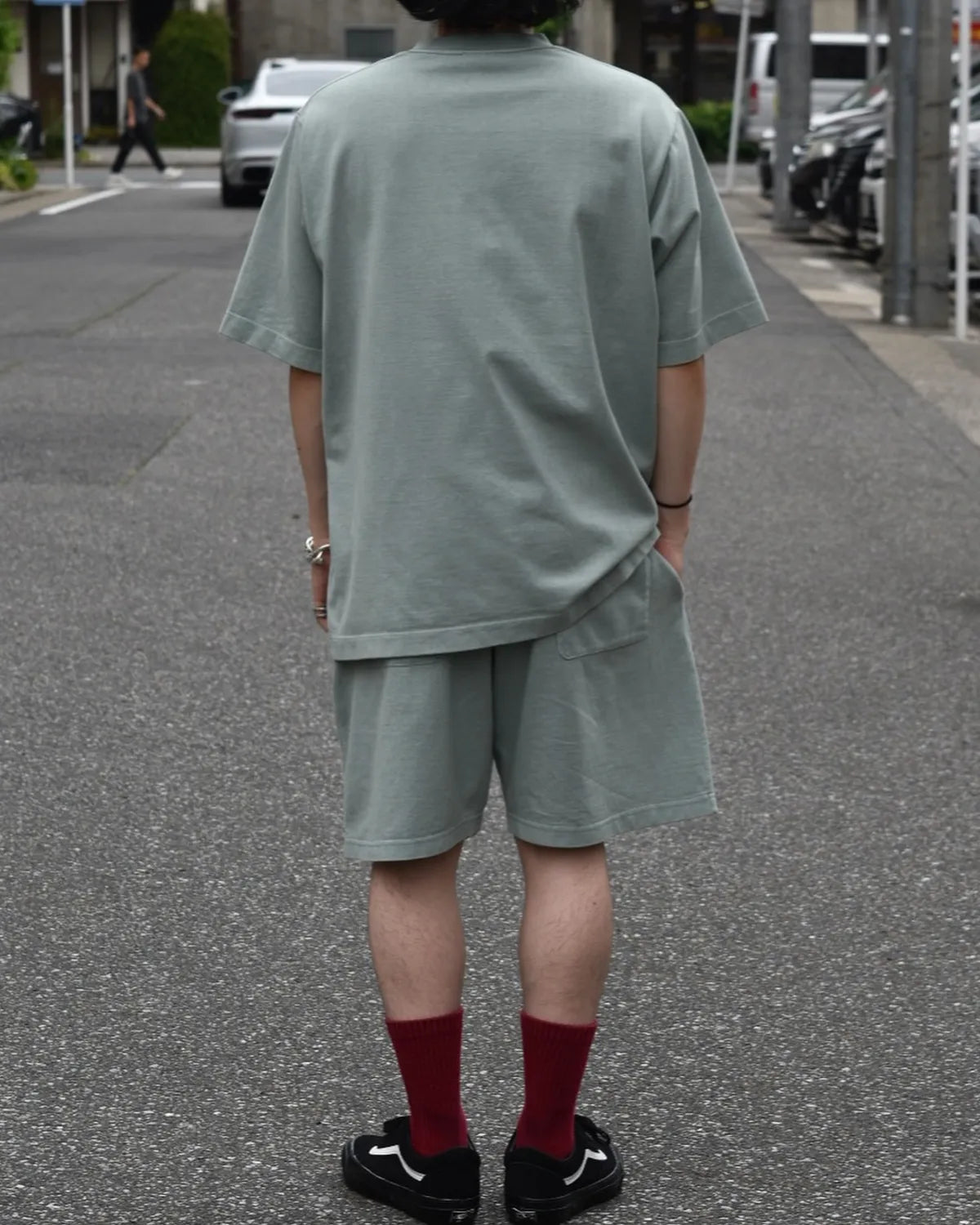 LQQK STUDIO / PIGMENT WASHED SHORTS (LQS25PS12)
