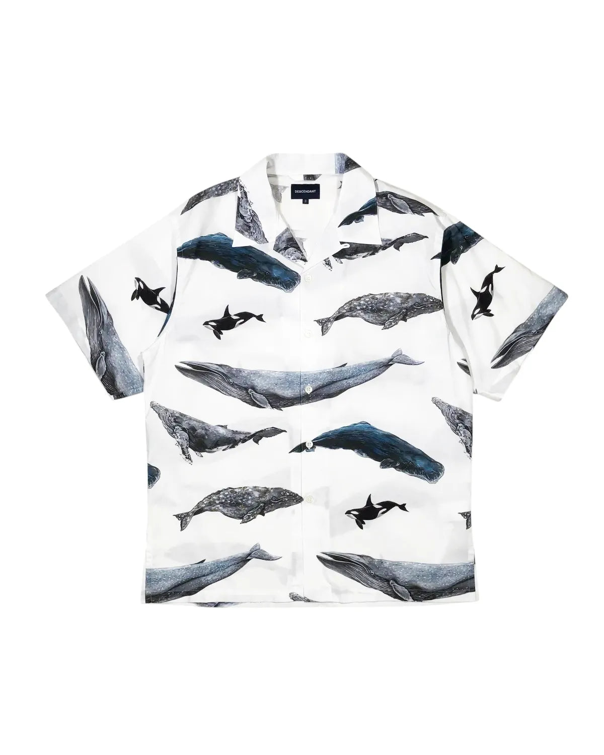 DESCENDANT の SEAFARERS TEXTILE SS SHIRT (251TQDS-SHM07)