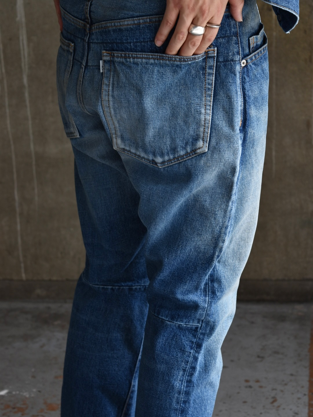 NONNATIVE / DWELLER 5P JEANS TP COTTON 13.5oz SELVEDGE DENIM VW LIGHT (NN-P4704)