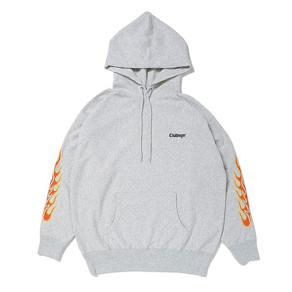 CHALLENGER の FLAMES HOODIE