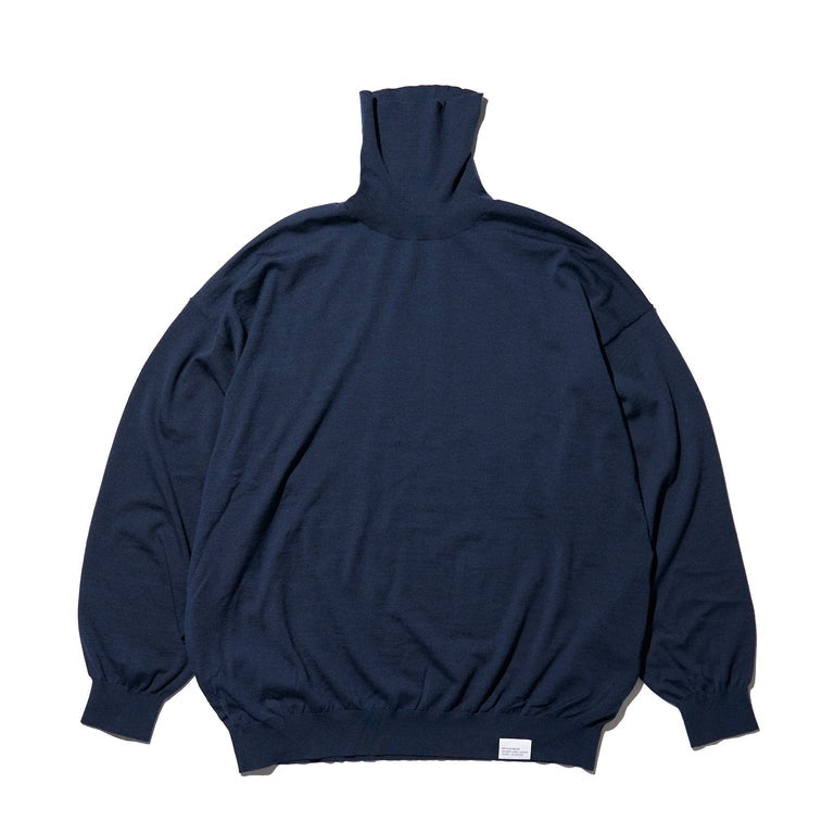 FreshService/TECH HIGH GAUGE HIGH NECK KNIT