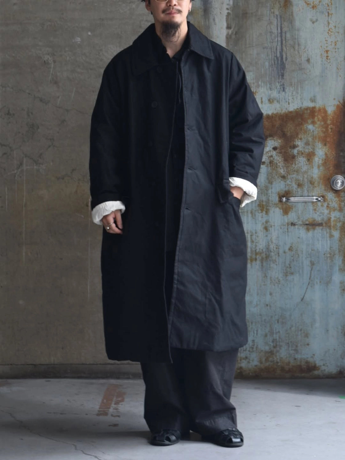 CASEY CASEY / MILU COAT - H WAX (25HM231)