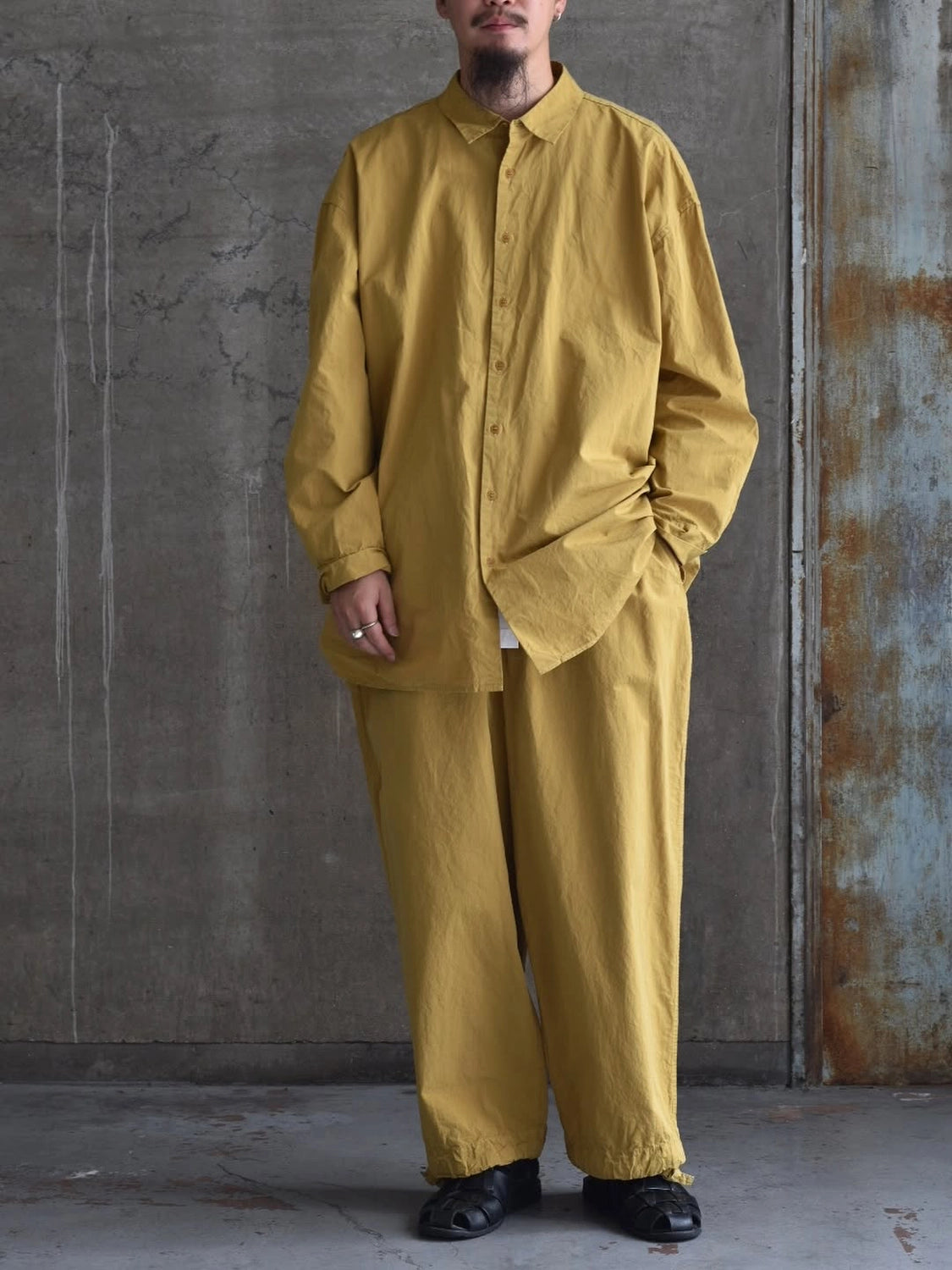 CASEY CASEY / MAMNET SHIRT - PAPER COT (25HC301)