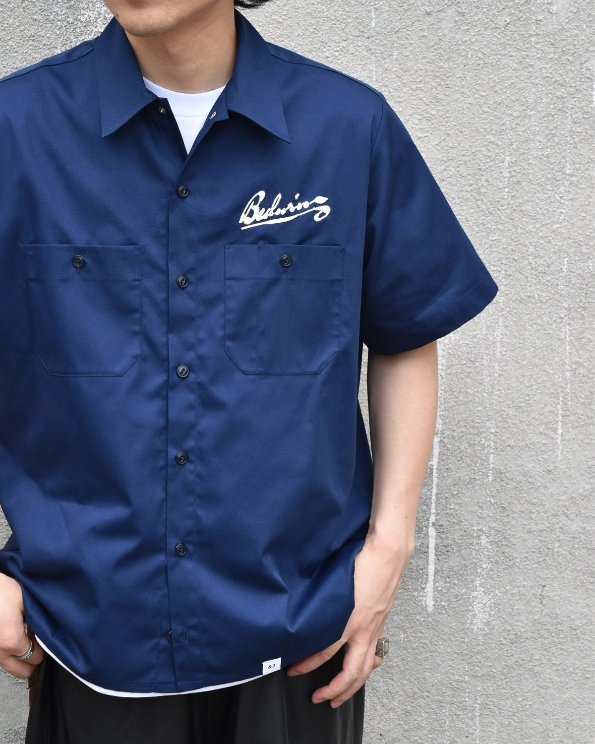 BEDWIN & THE HEARTBREAKERS / S/S MECHANIC SHIRT "DIESEL" (25SB1747)