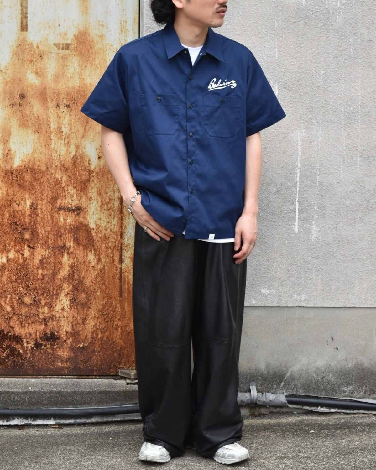 BEDWIN & THE HEARTBREAKERS / S/S MECHANIC SHIRT "DIESEL" (25SB1747)