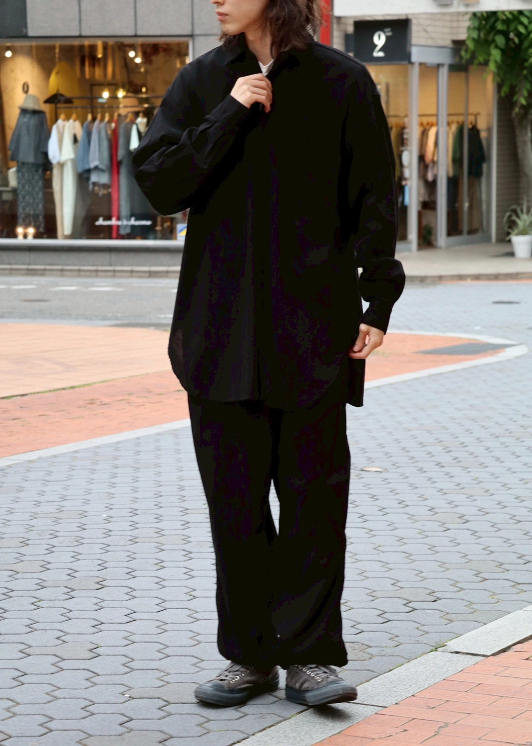 COMOLI / オックス シャツ (B01-02013)