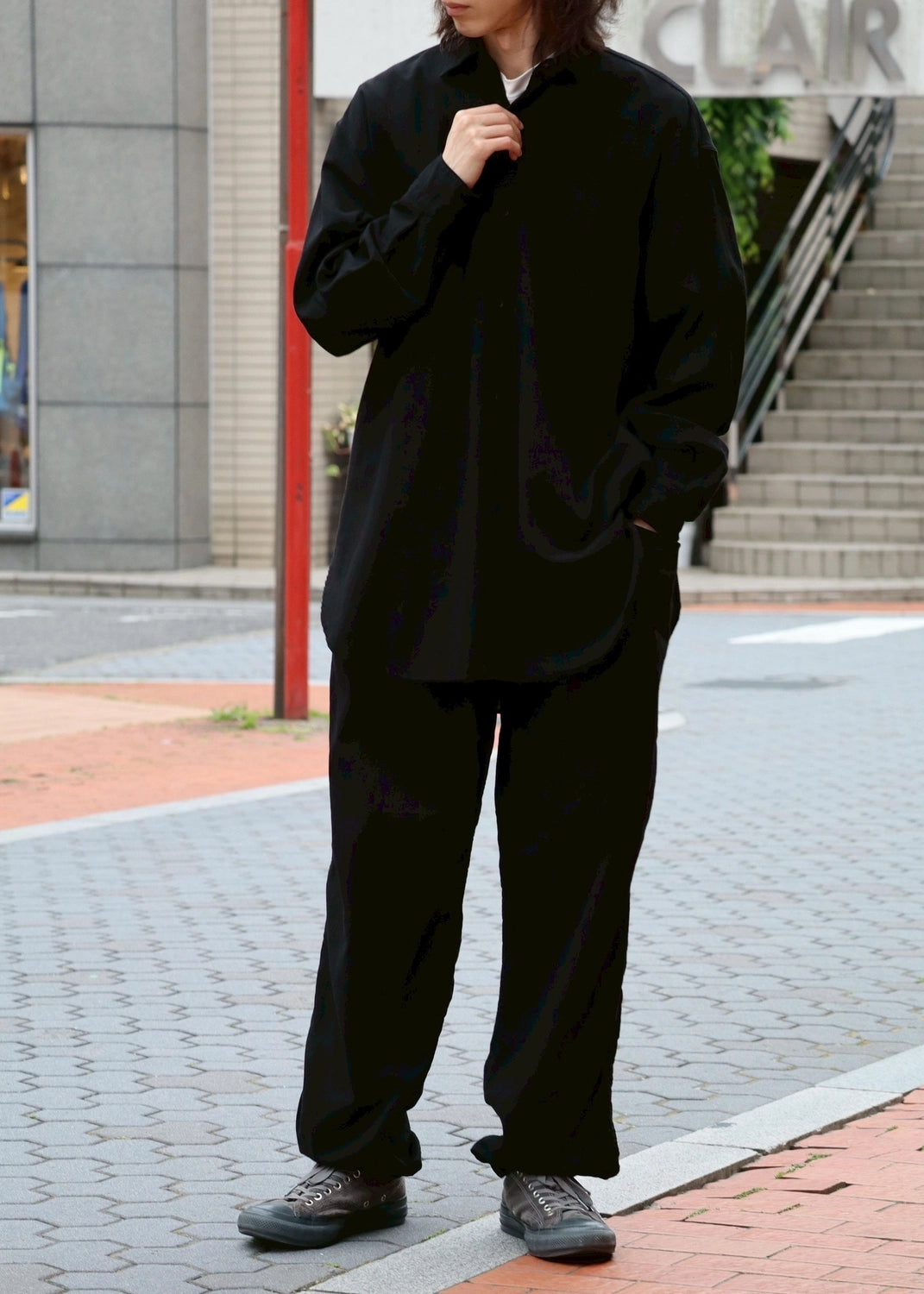 COMOLI / オックス シャツ (B01-02013)