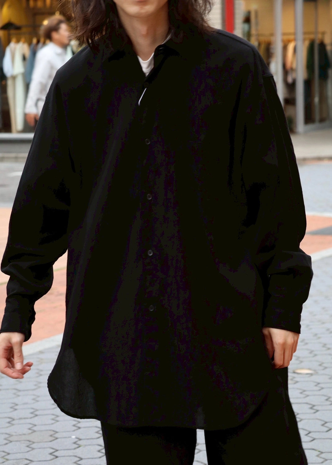 COMOLI / オックス シャツ (B01-02013)