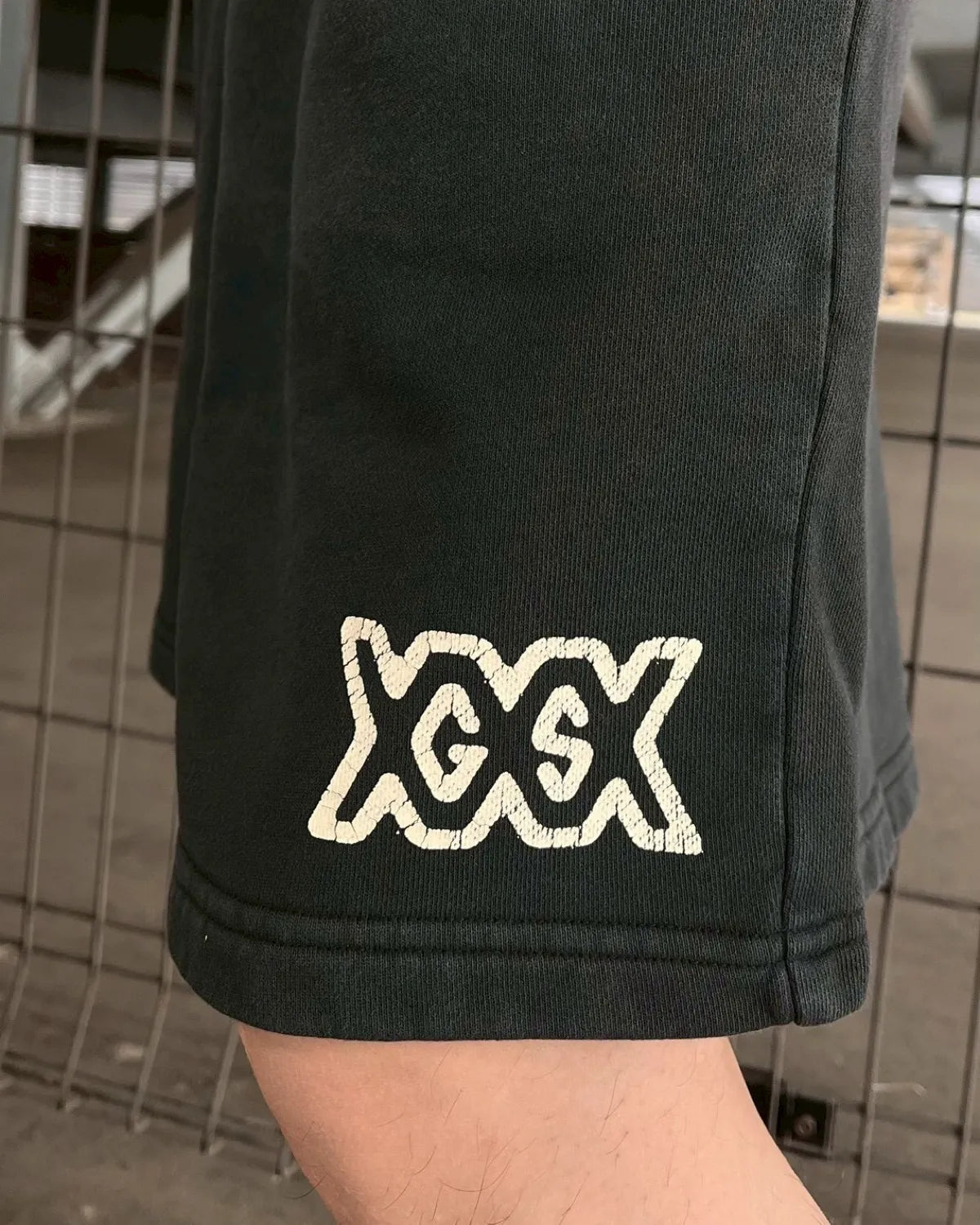 GOD SELECTION XXX / GSX EQUIPMENT GSX Logo Sweatshorts (GSX-S26-CS-02)