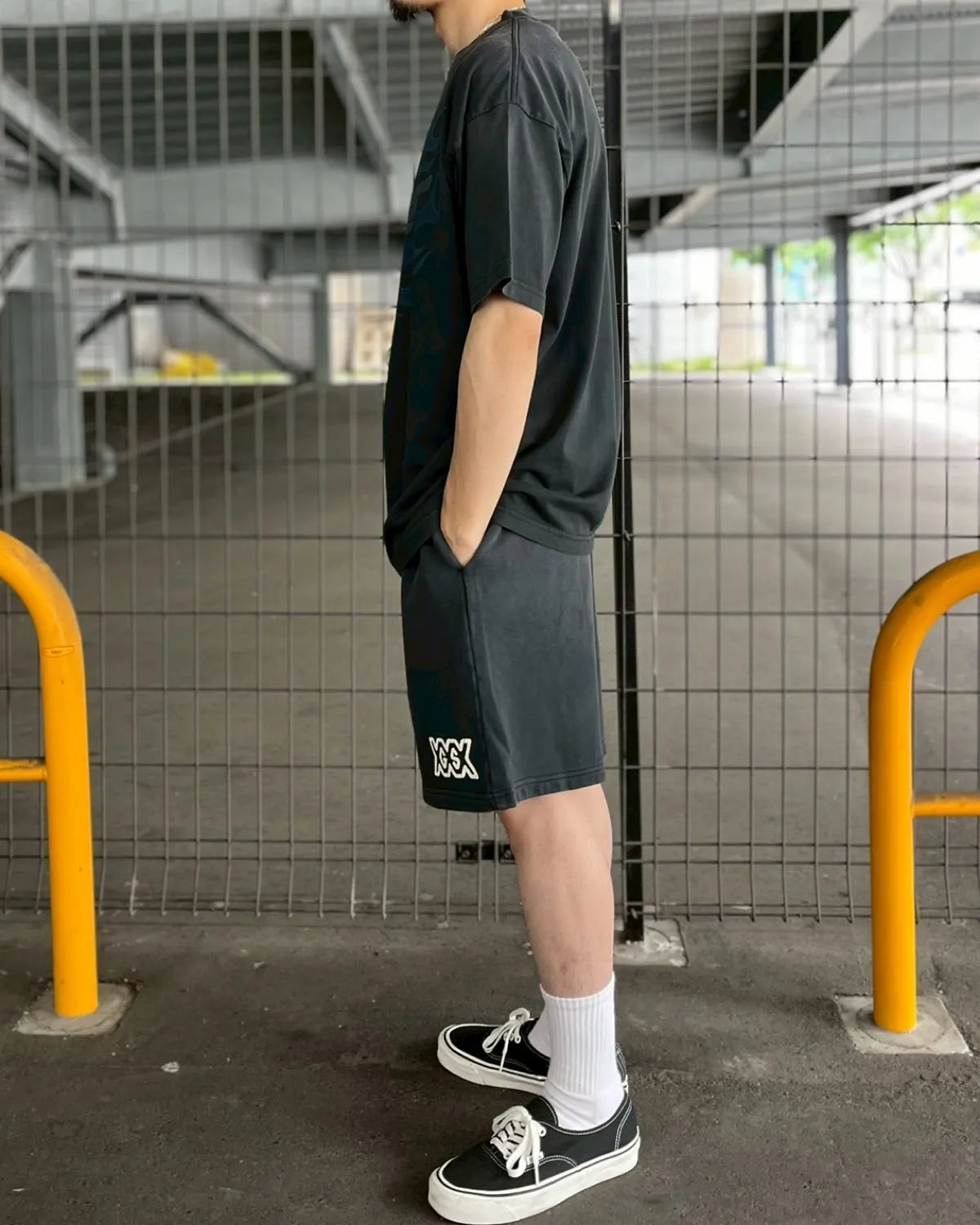 GOD SELECTION XXX / GSX EQUIPMENT Flame Blade Tee (GSX-S26-ST-03)
