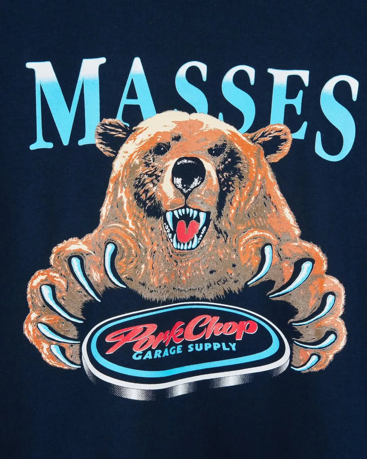 MASSES / PORKCHOP × MASSES T-SHIRT BEAR (1259005024)