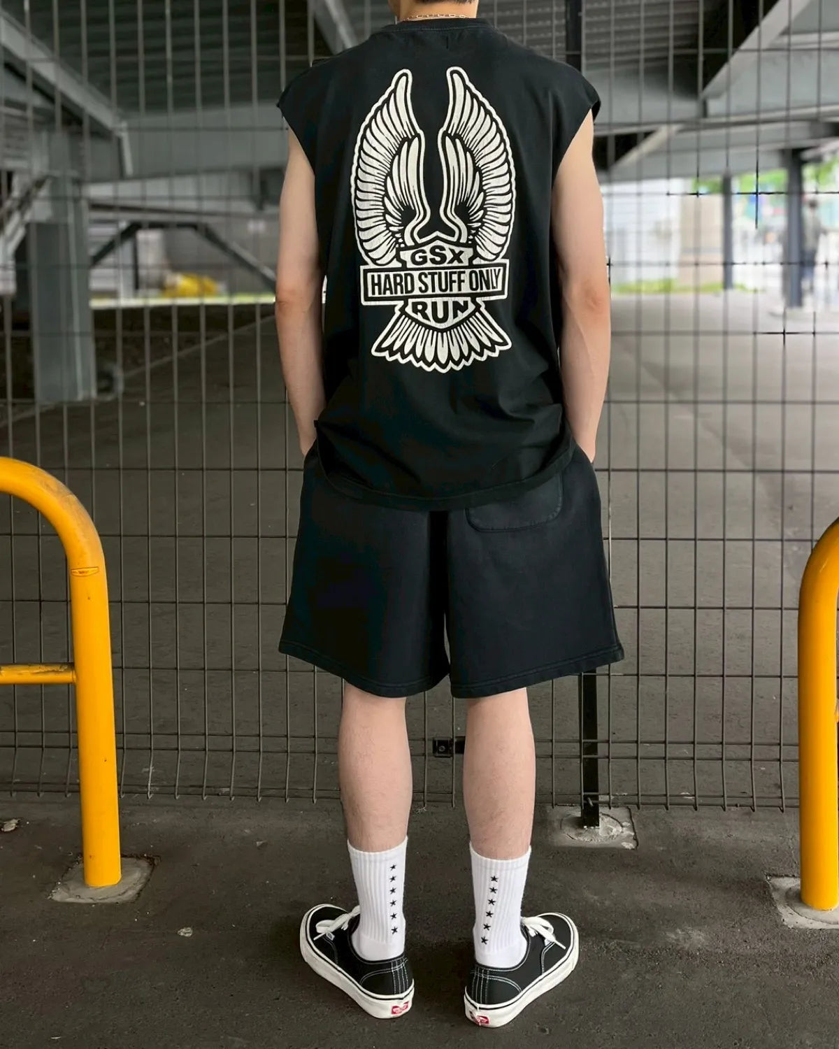 GOD SELECTION XXX / GSX EQUIPMENT Rebel Wing Sleeveless (GSX-S26-SL-01)