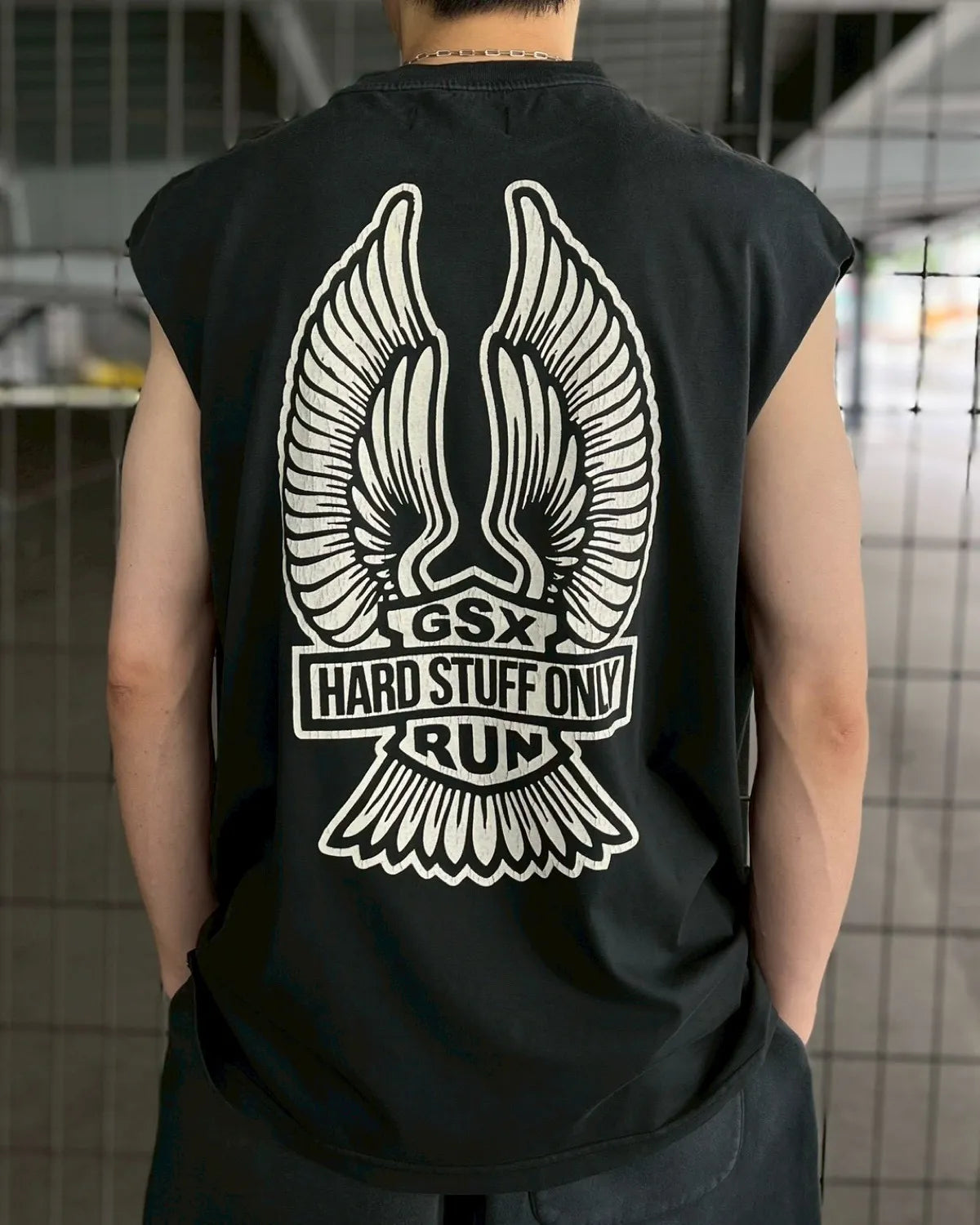 GOD SELECTION XXX / GSX EQUIPMENT Rebel Wing Sleeveless (GSX-S26-SL-01)