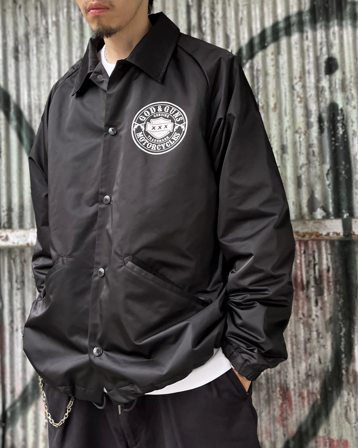 GOD SELECTION XXX × roarguns / Coach Jacket (GX-S26-RJK-02)