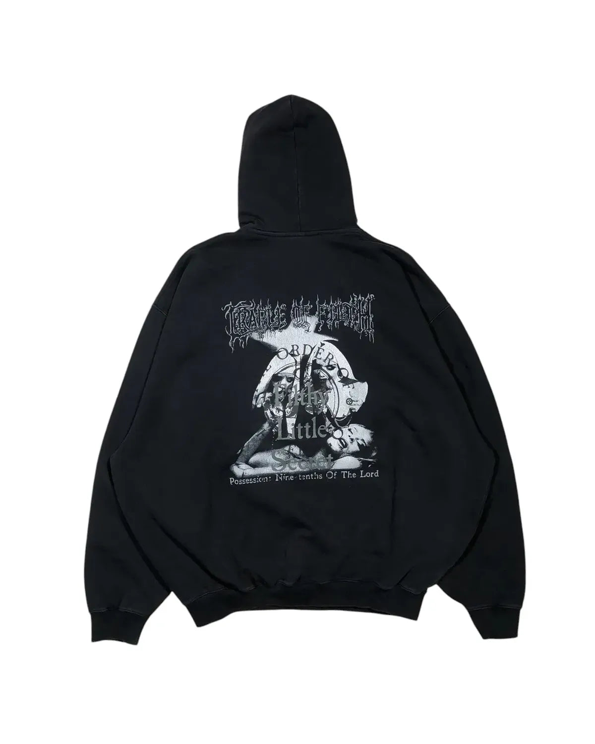 VETEMENTS / COF FILTHY SECRET OVERSIZED HOODIE (UCF76HD600B)