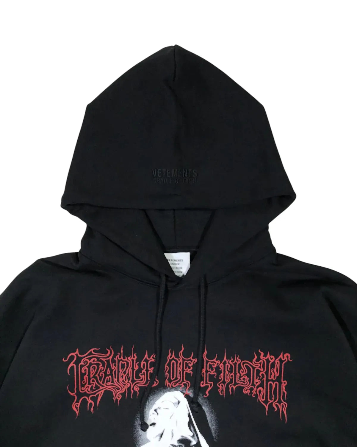 VETEMENTS / COF ICONIC NUN OVERSIZED HOODIE (UCF76HD500B)